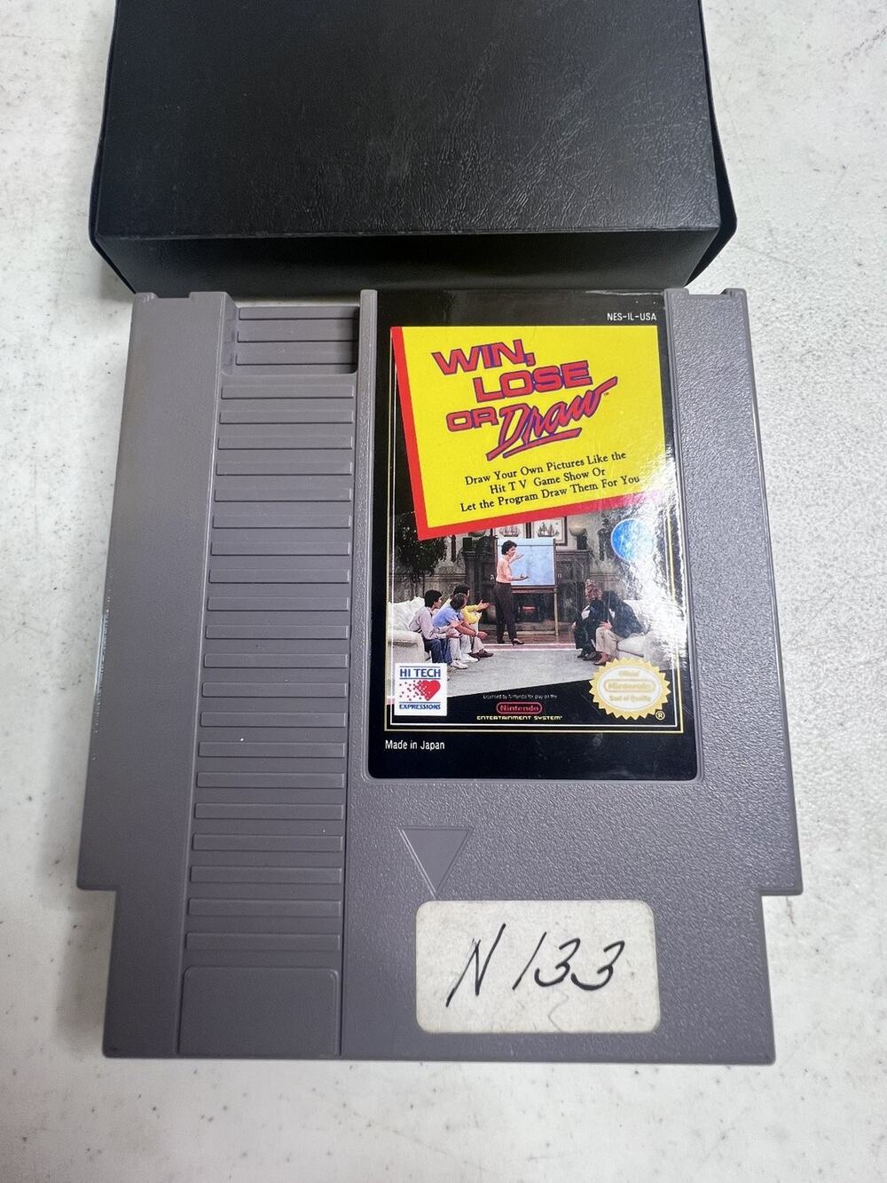 Win, Lose or Draw NES Nintendo Entertainment System Video Game Party